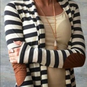 Women’s striped cardigan